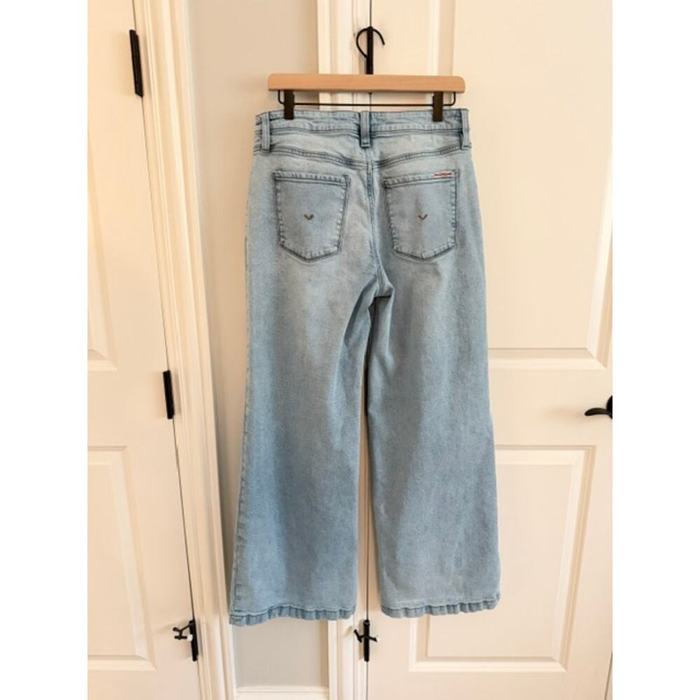 Hudson Jolene Whip Smart High Rise Wide Leg Jeans Size 28 - Picture 5 of 8